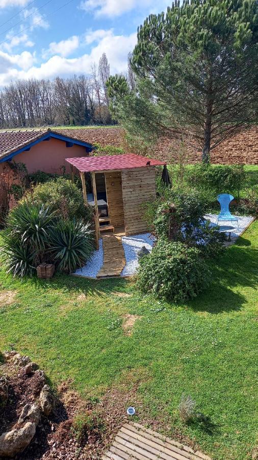 Arche de Lanoë jacuzzi et table d'hôte Labastide-Saint-Pierre Exterior foto